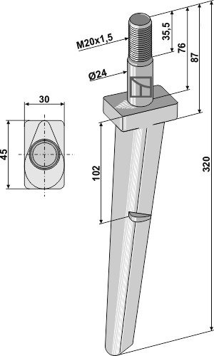 Rotorharvetand