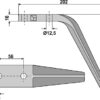 Rotorharvetand 180mm