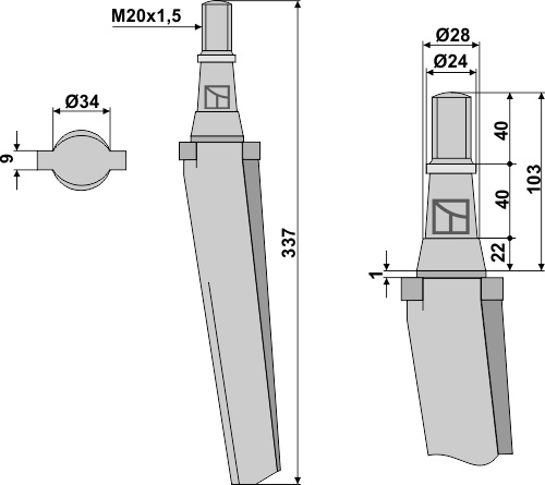 Rotorharvetand