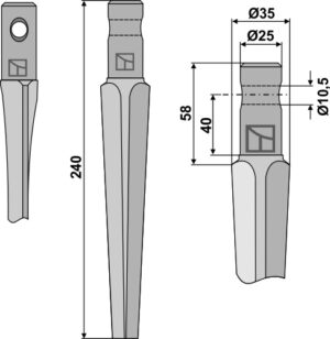 Rotorharvetand
