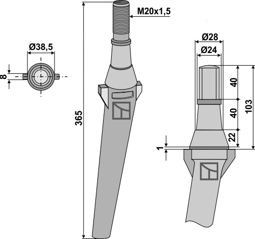 Rotorharvetand