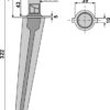 Rotorharvetand 322mm