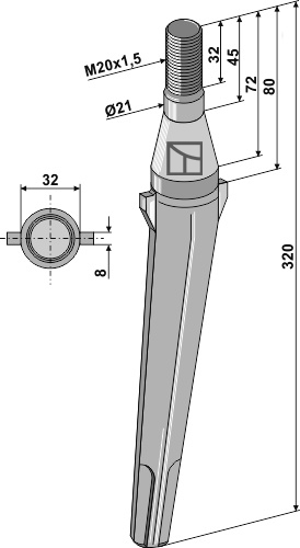 Rotorharvetand