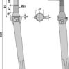 Rotorharvetand 320mm