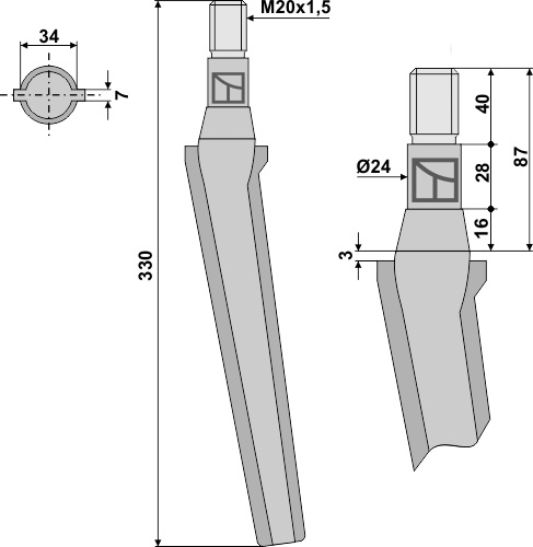 Rotorharvetand