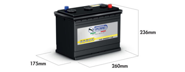 Danbrit Start Batteri 6V 140 Ah