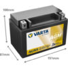 Varta Start Power Batteri AGM 12V 9 Ah