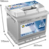Varta Batteri Black Dynamic 12V 45 Ah
