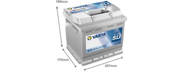 Varta Batteri Black Dynamic 12V 45 Ah