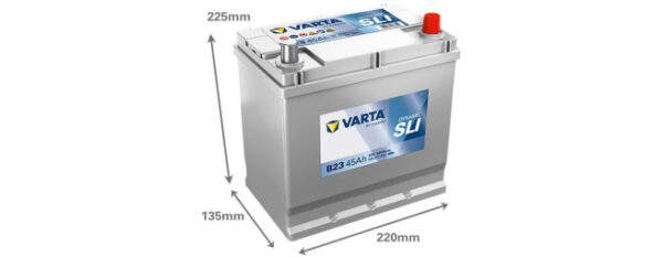 Varta Batteri Black Dynamic 12V 45 Ah