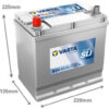 Varta Batteri Black Dynamic 12V 45 Ah