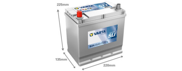 Varta Batteri Black Dynamic 12V 45 Ah