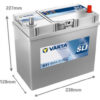 Varta Batteri Blue Dynamic 12V 45 Ah