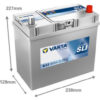 Varta Batteri Blue Dynamic 12V 45 Ah