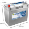 Varta Batteri Blue Dynamic 12V 45 Ah