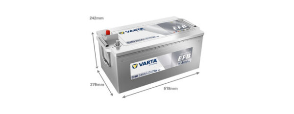 Varta Promotive EFB 12V 240 Ah