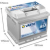 Varta Batteri Silver Dynamic 12V 52 Ah