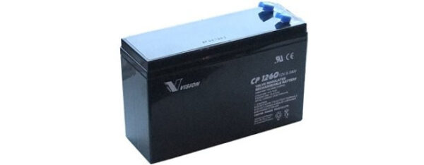 Vision CP Serie 12V 6 Ah AGM Batteri