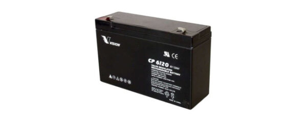 Vision CP-Serie 6V 12 Ah AGM Batteri