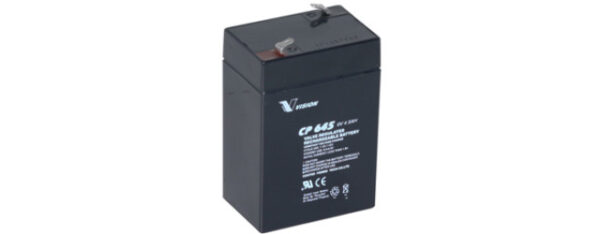 Vision CP-Serie 6V 4,5 Ah AGM Batteri