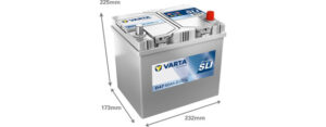 Varta Batteri Blue Dynamic 12V 60 Ah