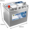 Varta Batteri Blue Dynamic 12V 60 Ah