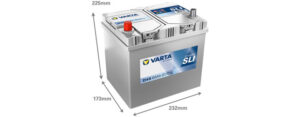 Varta Batteri Blue Dynamic 12V 60 Ah