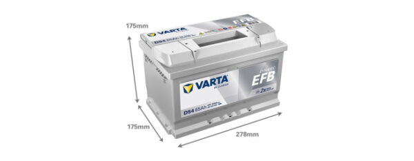 Varta Batteri Blue Dynamic EFB 12V 65Ah