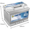 Varta Batteri Blue Dynamic 12V 60 Ah