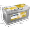 Varta Batteri Silver Dynamic 12V 95 Ah