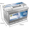 Varta Batteri Blue Dynamic 12V 74 Ah