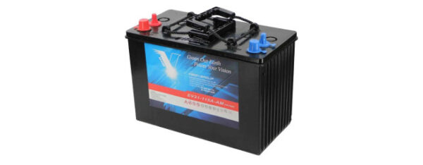Vision EV Serie 12V 115 Ah AGM Batteri