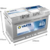 Varta Batteri Blue Dynamic 12V 80 Ah