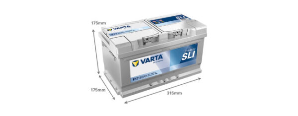 Varta Batteri Blue Dynamic 12V 80 Ah