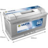 Varta Batteri Black Dynamic 12V 90 Ah