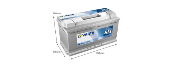 Varta Batteri Black Dynamic 12V 90 Ah