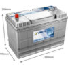 Varta Batteri Promotive Black 12V 105 Ah