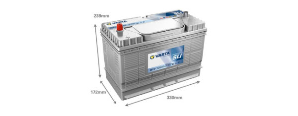 Varta Batteri Promotive Black 12V 105 Ah