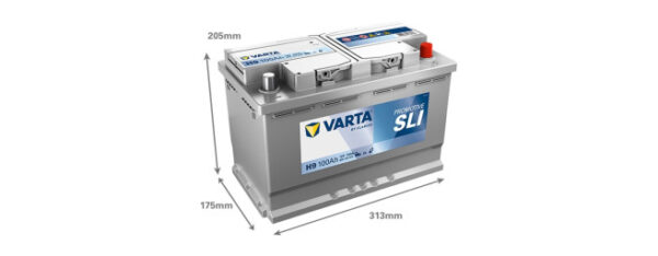 Varta Batteri Promotive Black 12V 100 Ah