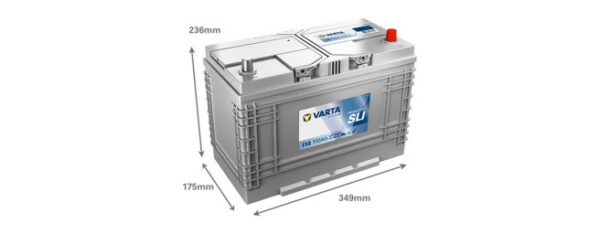 Varta Batteri Promotive Black 12V 110 Ah