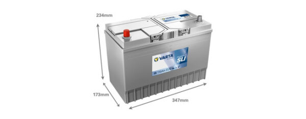 Varta Batteri Promotive Black 12V 110 Ah