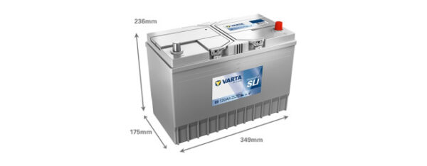 Varta Batteri Promotive Black 12V 120 Ah