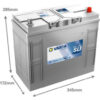 Varta Batteri Promotive Black 12V 125 Ah