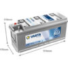 Varta Batteri Promotive Black 12V 135 Ah