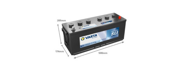 Varta Batteri Promotive Black 12V 143 Ah