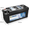 Varta Batteri Promotive Black 12V 143 Ah