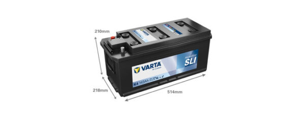 Varta Batteri Promotive Black 12V 143 Ah