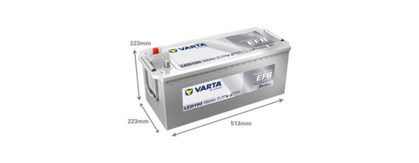 Varta Professional Dual EFB 12V 190 Ah