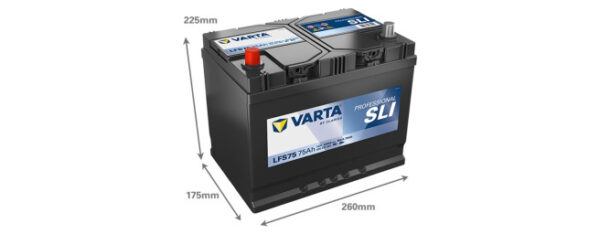 Varta Professional 12V 75 Ah