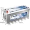 Varta Batteri Promotive Black 12V 180 Ah